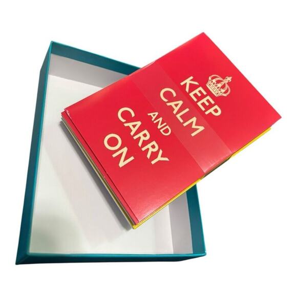 Graphique Keep Calm and Carry Notecards Set of 20 - Picture 3 of 3
